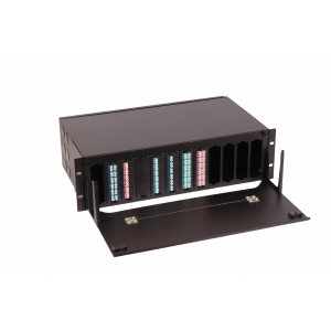 Бокс 19" на 12 кассет MPO, 3U, черный